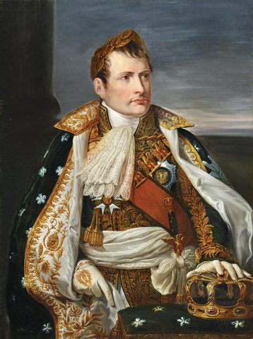Napoleon as King of Italy by Andrea Appiani — large framed print
