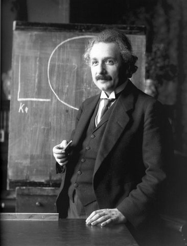 Albert Einstein by Ferdinand Schmutzer — large framed print