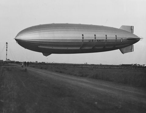 USS Akron Landing by U.S. Navy — large framed print