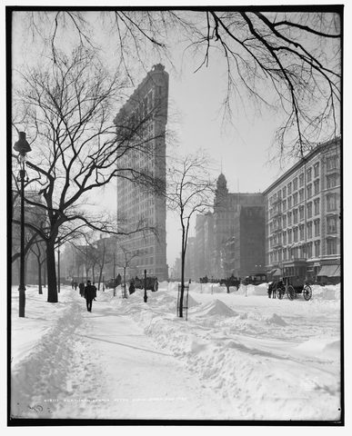 Flatiron Building by Detroit Publishing Co. — large framed print