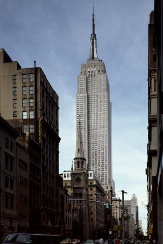 Empire State Building by Carol M. Highsmith — large framed print