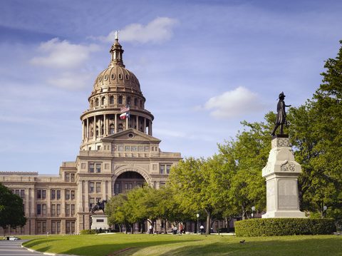Texas State Capitol, Austin by Carol M. Highsmith, 2014, framed print