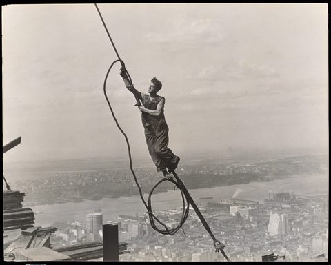 Icarus by Lewis Hine — large framed print