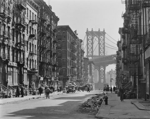 Pike and Henry by Berenice Abbott — large framed print