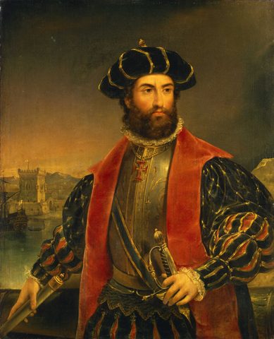 Vasco da Gama by António Manuel da Fonseca — large framed print
