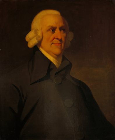 Adam Smith by Anonymous (Scottish) — large framed print