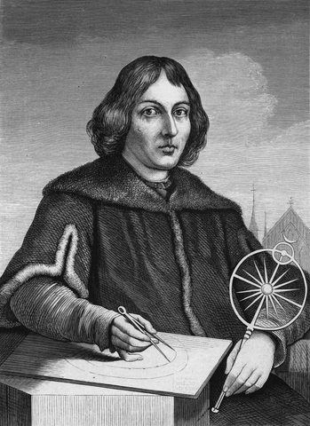 Nicolaus Copernicus by Anonymous (Torún school) — large framed print