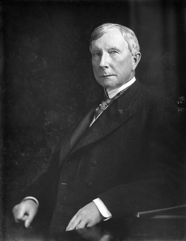 John D. Rockefeller by Unknown photographer — large framed print