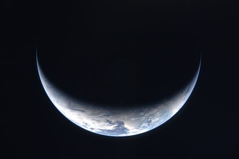 Eyes on Earth by NASA / Artemis II crew — large framed print