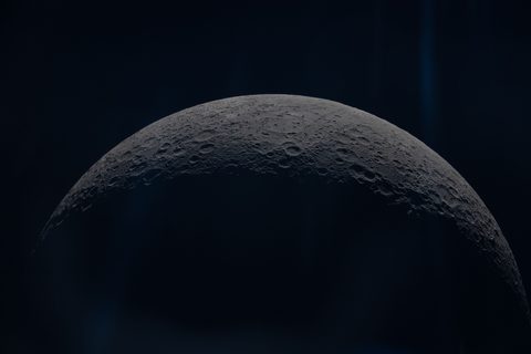 Over the Moon, Bea by NASA / Artemis II crew — large framed print