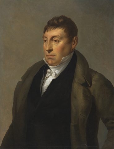 Marquis de Lafayette by Ary Scheffer — large framed print