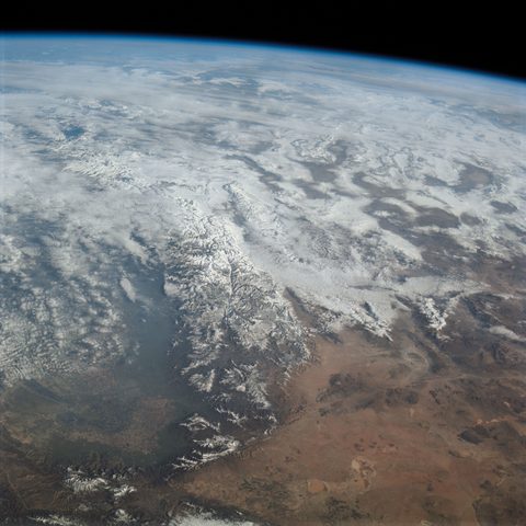 California from Apollo 9 by NASA / Apollo 9 crew — large framed print