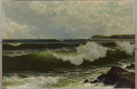 Seascape by Alfred Thompson Bricher — large framed print