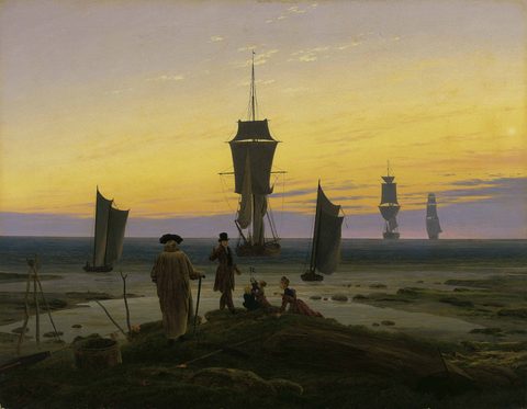 The Stages of Life by Caspar David Friedrich — large framed print