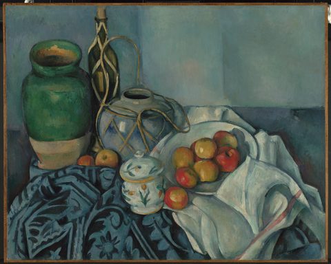 Still Life with Apples by Paul Cézanne — large framed print