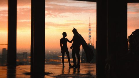 The rooftop by Greig Fraser — large framed print
