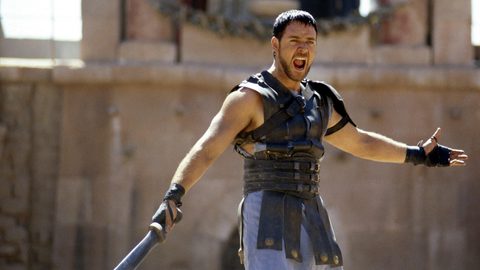 Are you not entertained by Jaap Buitendijk — large framed print