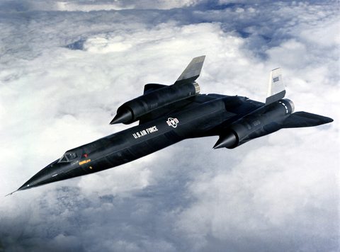 A-12 Oxcart by USAF — large framed print