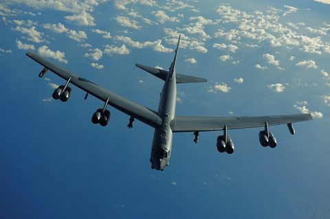 B-52 Stratofortress by USAF / Jacob N. Bailey — large framed print