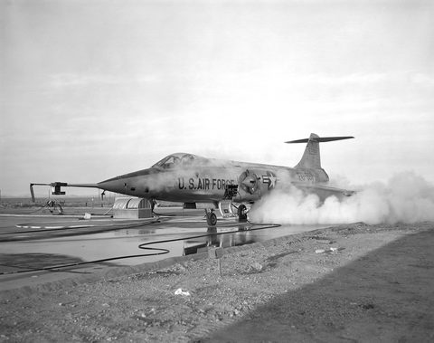 F-104 Starfighter by NASA — large framed print
