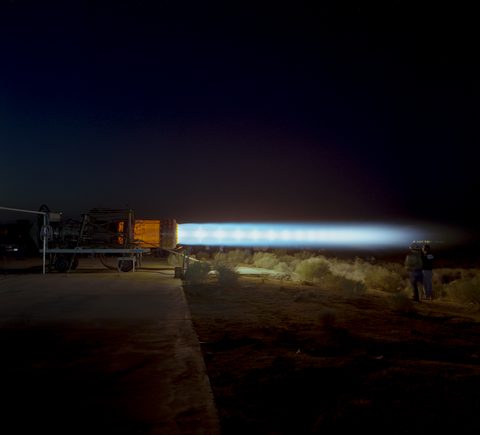 J58 in full afterburner by NASA — large framed print