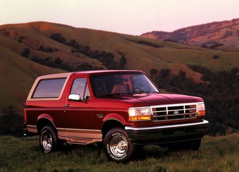 Bronco Eddie Bauer by Ford Photo Department — large framed print
