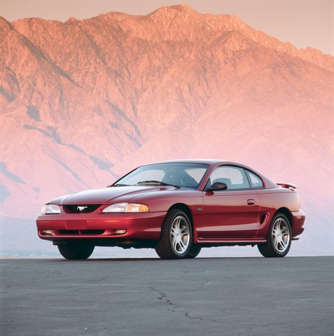 Mustang GT by Ford Photo Department — large framed print