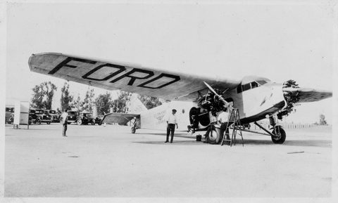 Ford Trimotor by Unknown photographer — large framed print