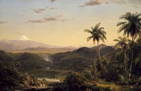 Cotopaxi by Frederic Edwin Church — large framed print
