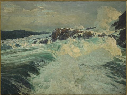 Roaring Main by Frederick Judd Waugh — large framed print