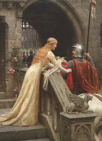 God Speed! by Frederic Leighton — large framed print