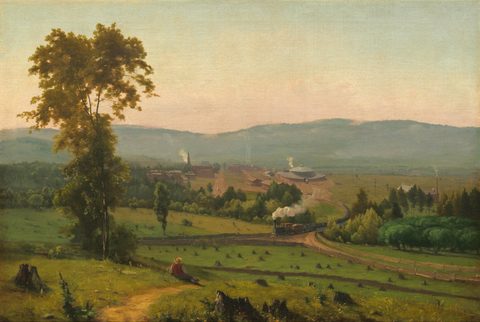 The Lackawanna Valley by George Inness — large framed print