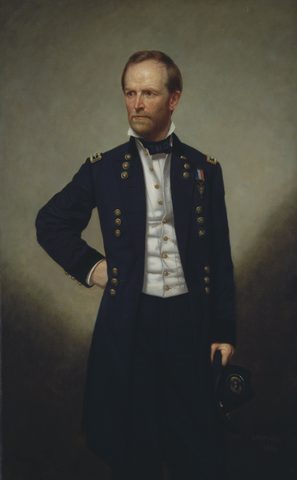 William T. Sherman by George Peter Alexander Healy — large framed print