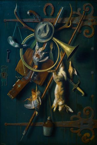 After the Hunt by William Michael Harnett — large framed print