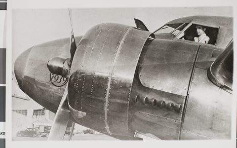 In the plane, Glendale by Unknown photographer — large framed print