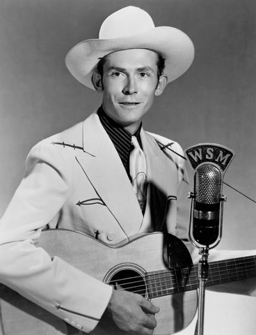 Hank Williams WSM by Unknown photographer — large framed print