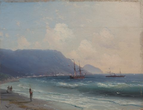 Open Sea by Ivan Aivazovsky — large framed print