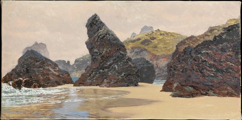Kynance by John Brett — large framed print