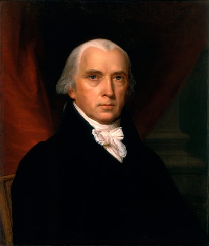 James Madison by John Vanderlyn — large framed print