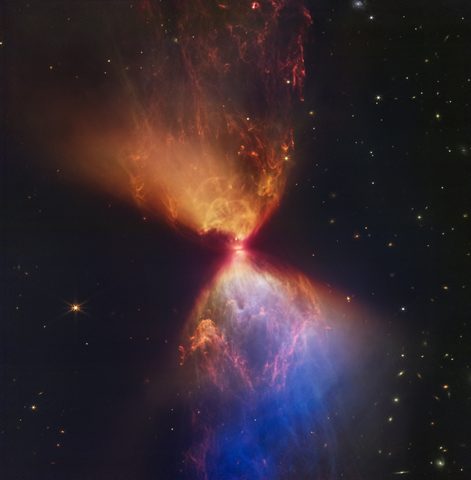 Protostar L1527 by NASA / ESA / CSA / STScI, 2022, framed print