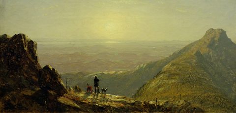 Mount Mansfield by Sanford Robinson Gifford — large framed print