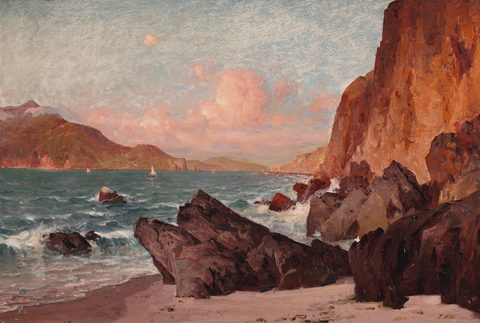The Golden Gate from Point Lobos by Thomas Hill — large framed print