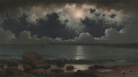 Point Judith, Rhode Island by Martin Johnson Heade — large framed print