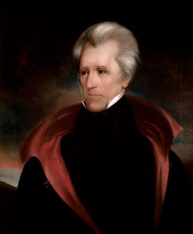 Andrew Jackson by Ralph Eleaser Whiteside Earl — large framed print