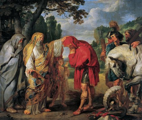 The Consecration of Decius Mus by Peter Paul Rubens — large framed print