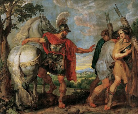 The Dismissal of the Lictors by Peter Paul Rubens — large framed print