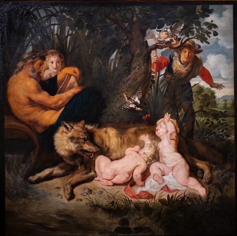 Romulus and Remus by Peter Paul Rubens — large framed print