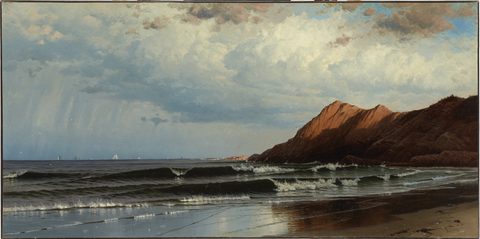 Time and Tide by Alfred Thompson Bricher — large framed print