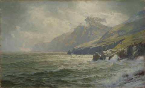 Donegal Bay by William Trost Richards — large framed print
