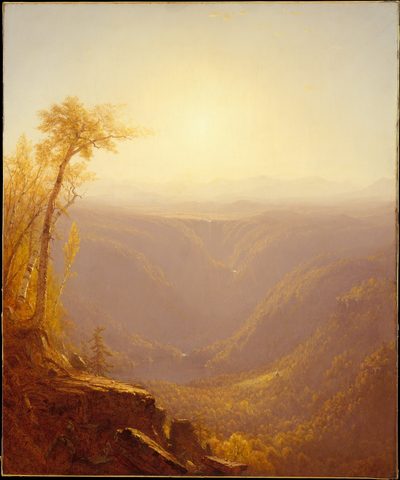 Kaaterskill Clove by Sanford Robinson Gifford — large framed print